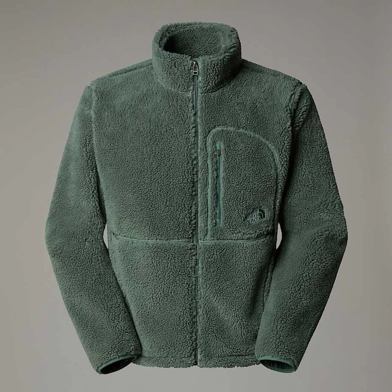The North Face Men's Extreme Pile 2 Full Zip Fleece Jacket, Duck Green, M