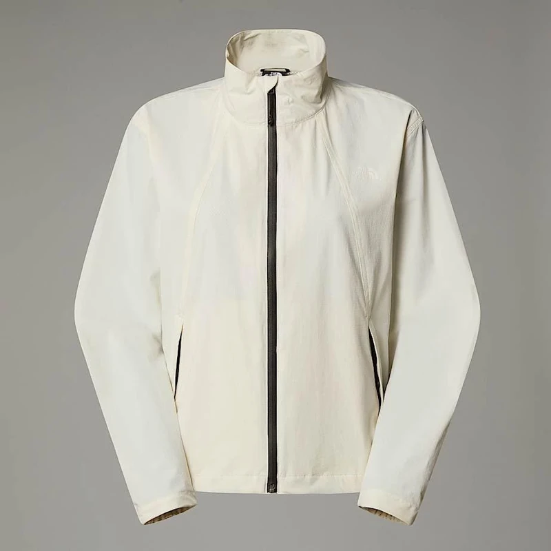 The North Face Women's Dome Wind Jacket, White Dune, XS