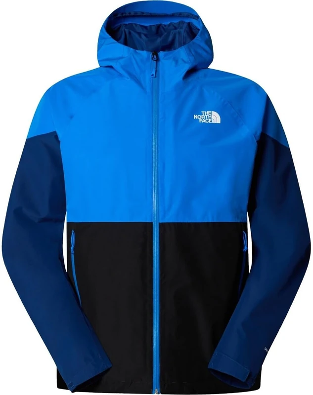 The North Face Men's Lightnin Zip-In Jacket, Tnf Black/Hero Blue/Est, XL