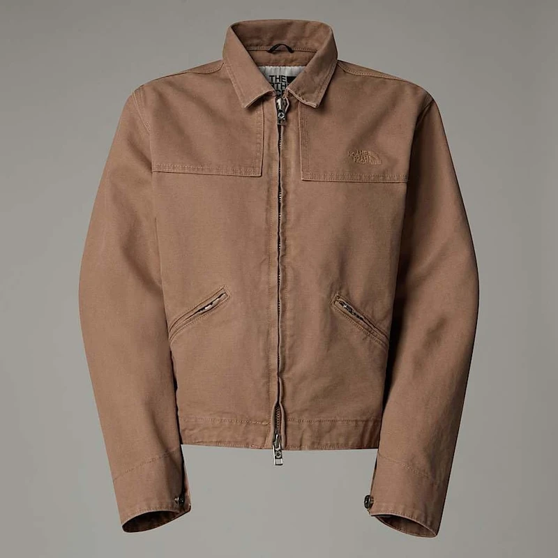 The North Face Women's Cedar Canvas Work Jacket, Latte, M