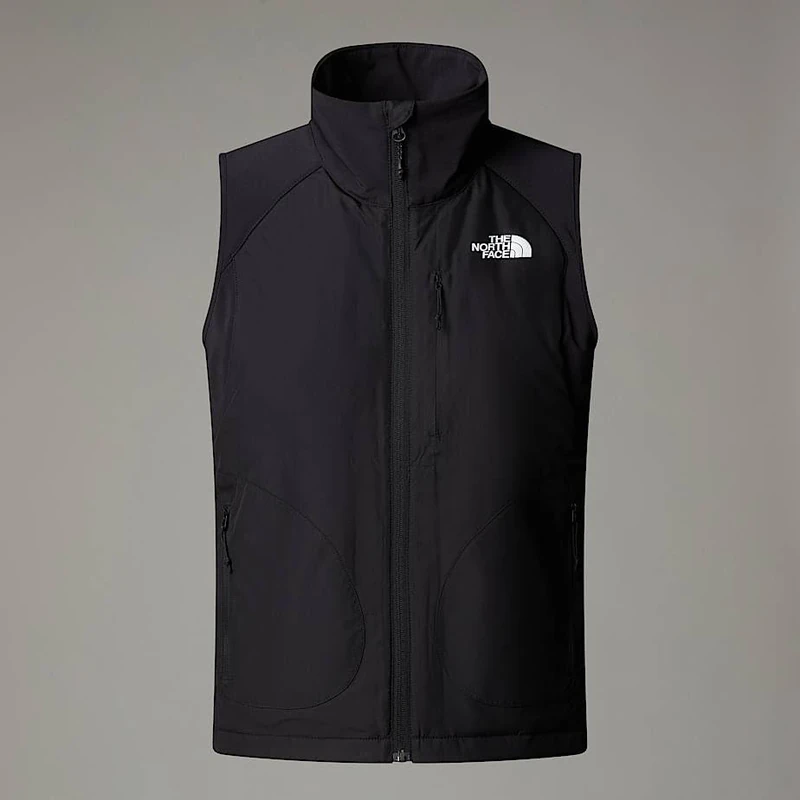 The North Face Women's Packable Hybrid Vest, Tnf Black/Npf, M