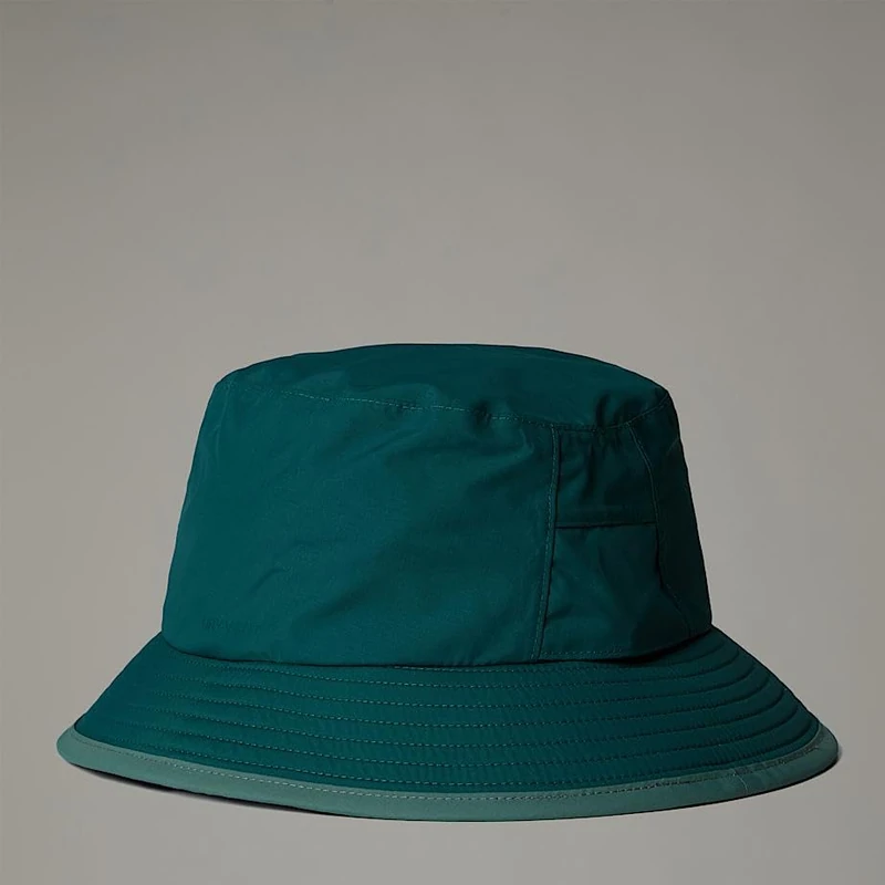 The North Face Unisex Antora Rain Bucket Hat, Deep Nori/Duck Green, S-M