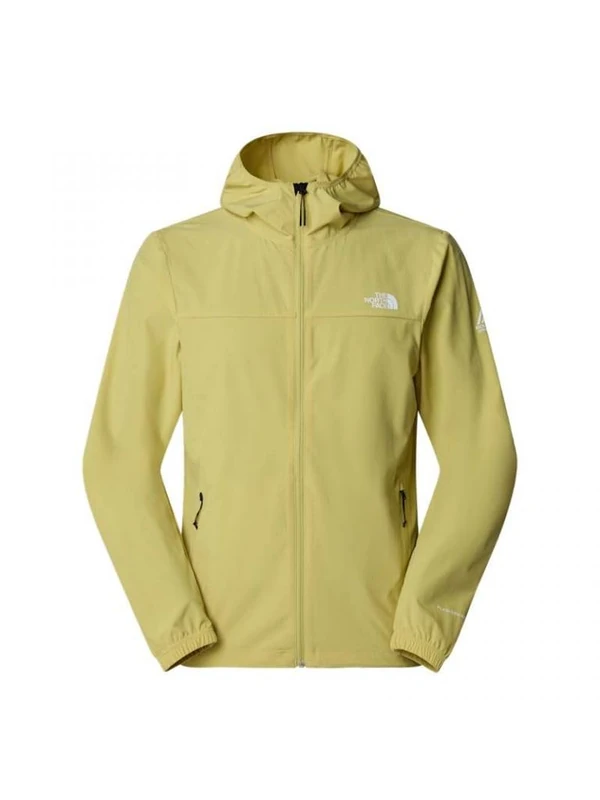 The North Face Men's Mountain Athletics Hooded Wind Jacket, Pistachio, S