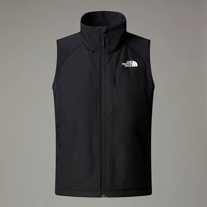 The North Face Women's Packable Hybrid Vest, Tnf Black/Npf, L