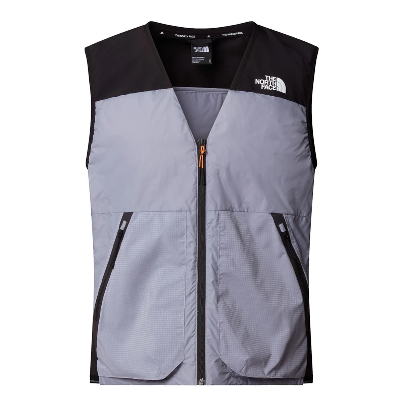 The North Face Men's Mountain Athletics Utility Vest, Pearl Mist/Tnf Black, XS