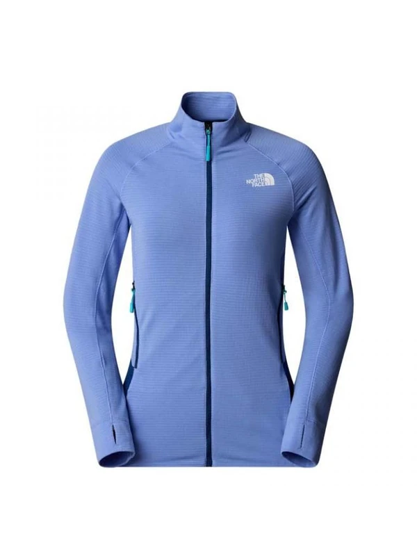 The North Face Women's Bolt Polartec Jacket, Virtual Blue/Estate Blu, XL