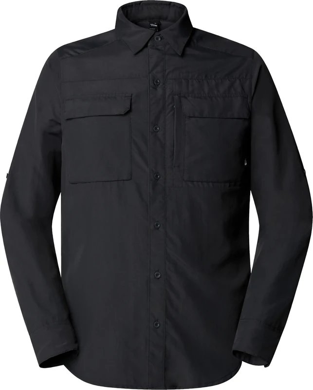 The North Face Men's L/S Sequoia Shirt Asphalt Grey/Npf XXL