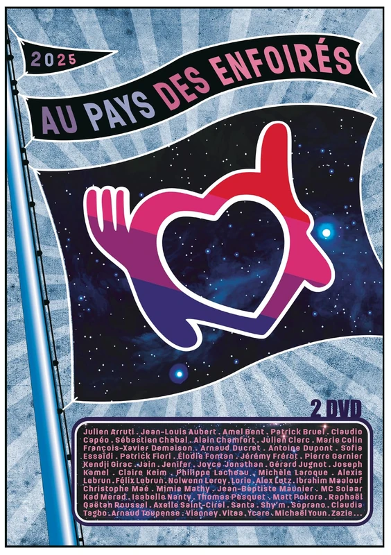 2025 Au pays des Enfoirés [DVD AUDIO] - Image 1