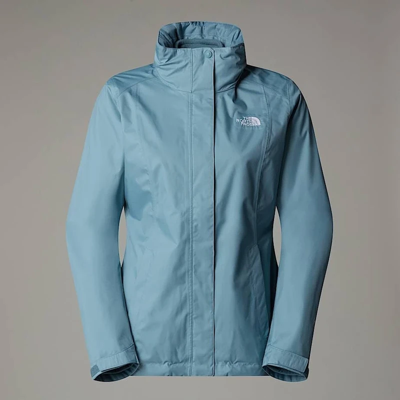 The North Face Women's Evolve II Triclimate Jacket, Shallow Blue/Stormy Blu, XL