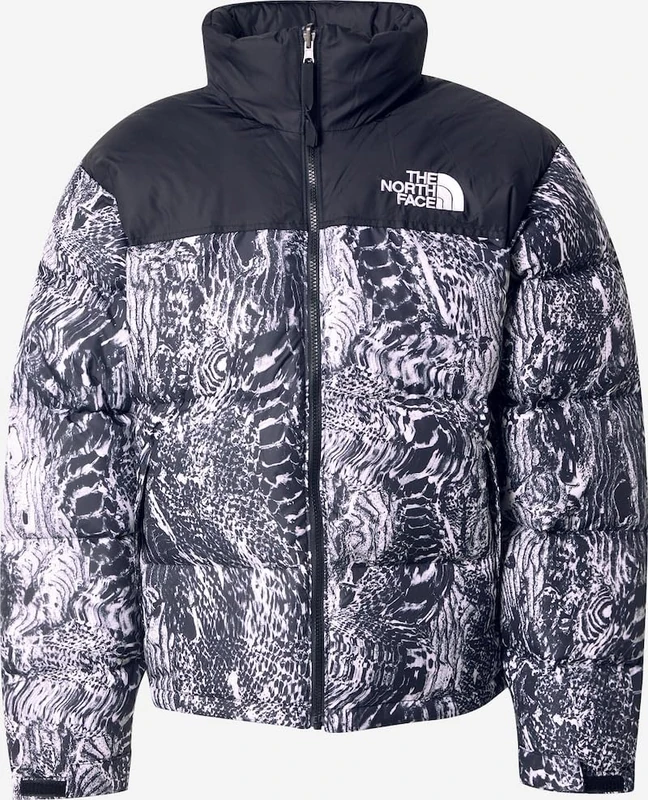 The North Face Men's 1996 Retro Nuptse Jacket, Tnf Black Wood Snake Pr, XS