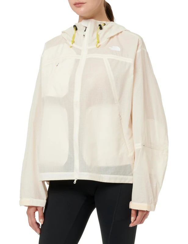 The North Face Women's Lightweight Wind Jacket, White Dune, XS - Image 1