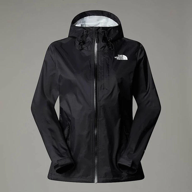 The North Face Women's Alta Vista Rain - Refit Jacket, Tnf Black, XL