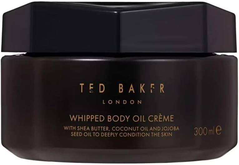T. Baker Rose & Orchid Whipped Body Oil Crème 300ml, Nourishing Body butter