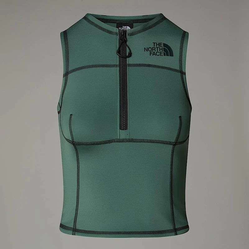 The North Face Women's NSE Tank Top Duck Green XL