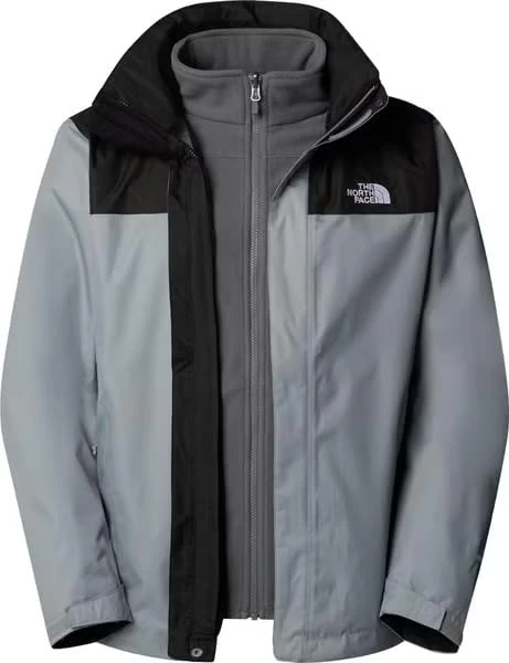 The North Face Men's Evolve II Triclimate Jacket, Monument Grey/Tnf Black, L