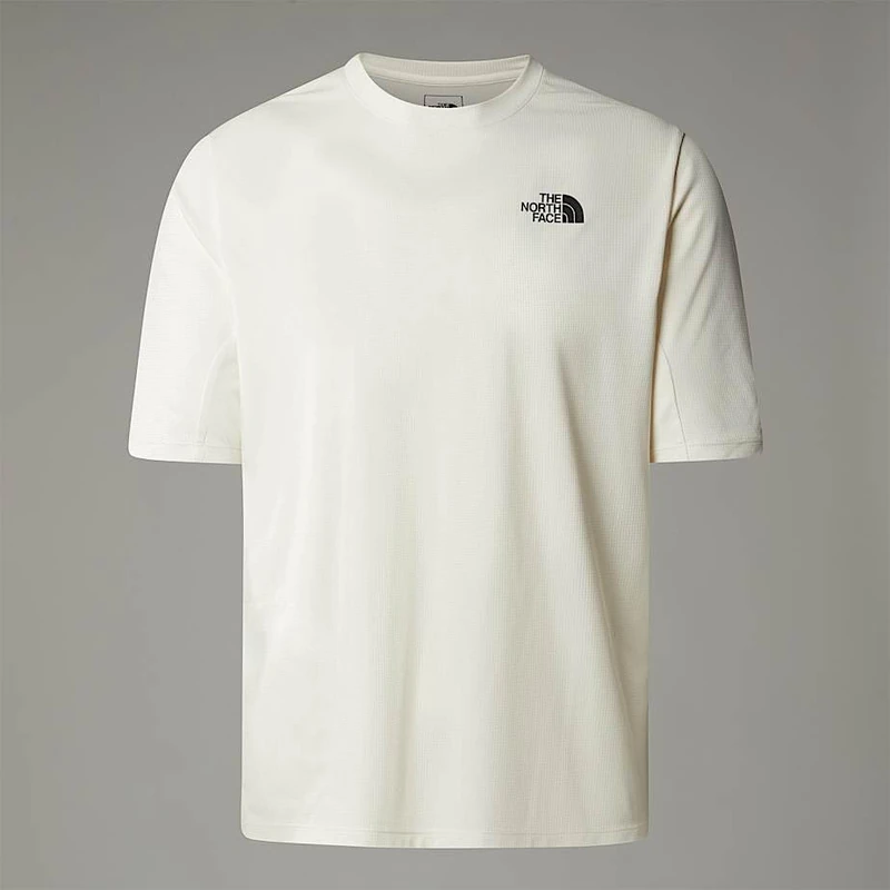 The North Face Men's Packable SS T-Shirt, White Dune, L