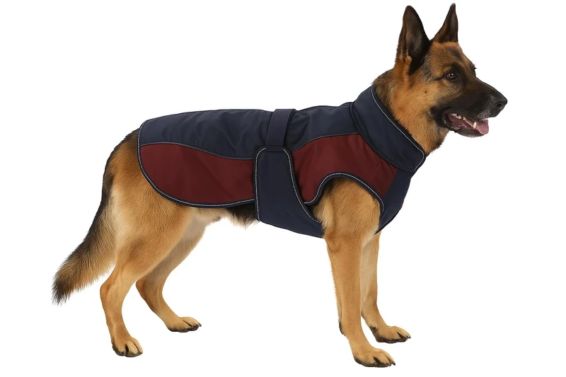 Flamingo WINTER COAT EISBERG DARK BLUE/BURGUNDY 70CM