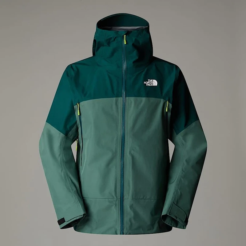 The North Face Men's Jazzi 3L Gtx Jacket, Duck Green/Deep Nori, XL