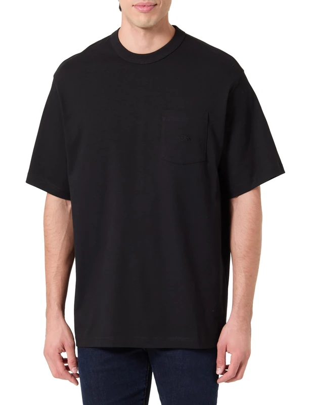 The North Face Men's SS Dome Relaxed Pocket T-Shirt TNF Black L
