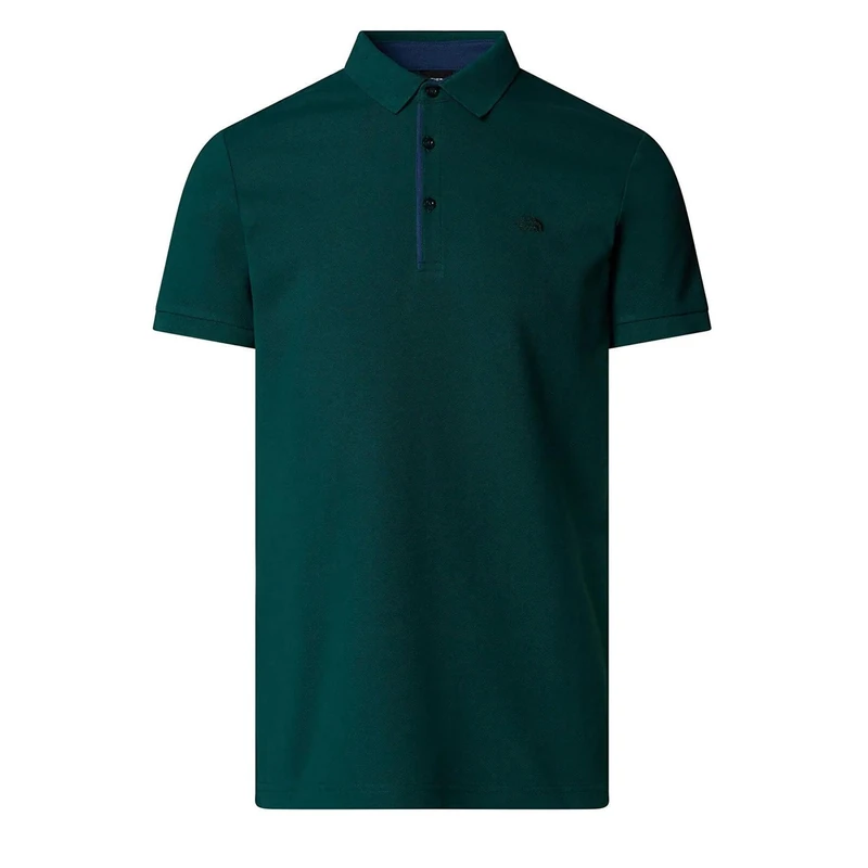 The North Face Men's Premium Slim Polo Shirt Deep Nori S