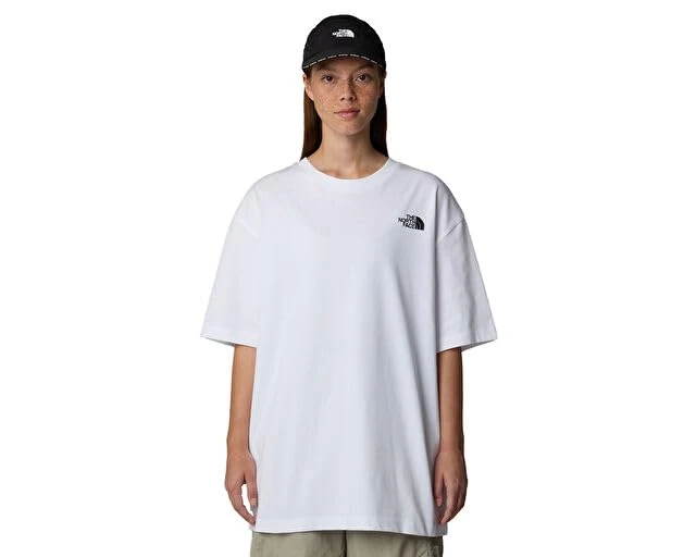The North Face Unisex SS NSE Oversized T-Shirt TNF White S