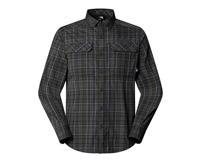 The North Face Men's Sequoia Plaid T-Shirt Asphalt Grey/New Taupe XXL