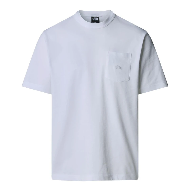 The North Face Men's SS Dome Relaxed Pocket T-Shirt TNF White S