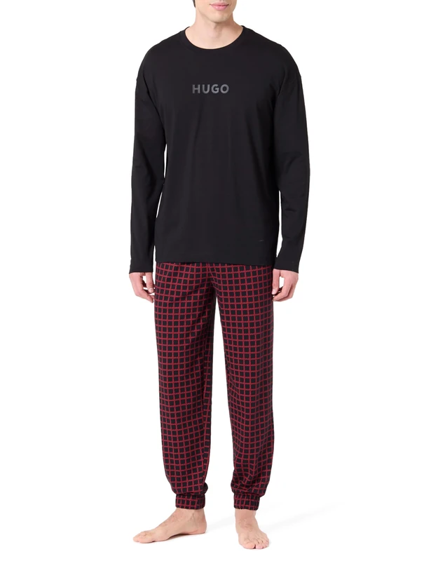 HUGO Men's Pyjama Set, Open Miscellaneous, M