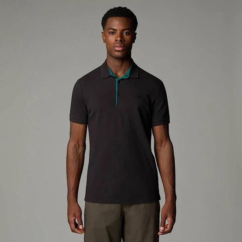 The North Face Men's Premium Slim Polo Shirt TNF Black XXL