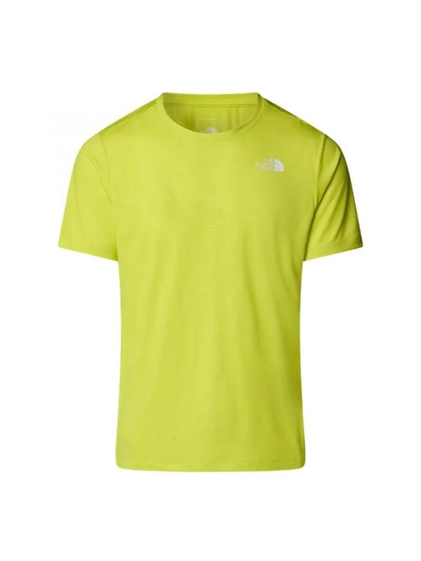 The North Face Men's 24/7 S/S Embossed T-Shirt, Sulphur Spring Green Te, S