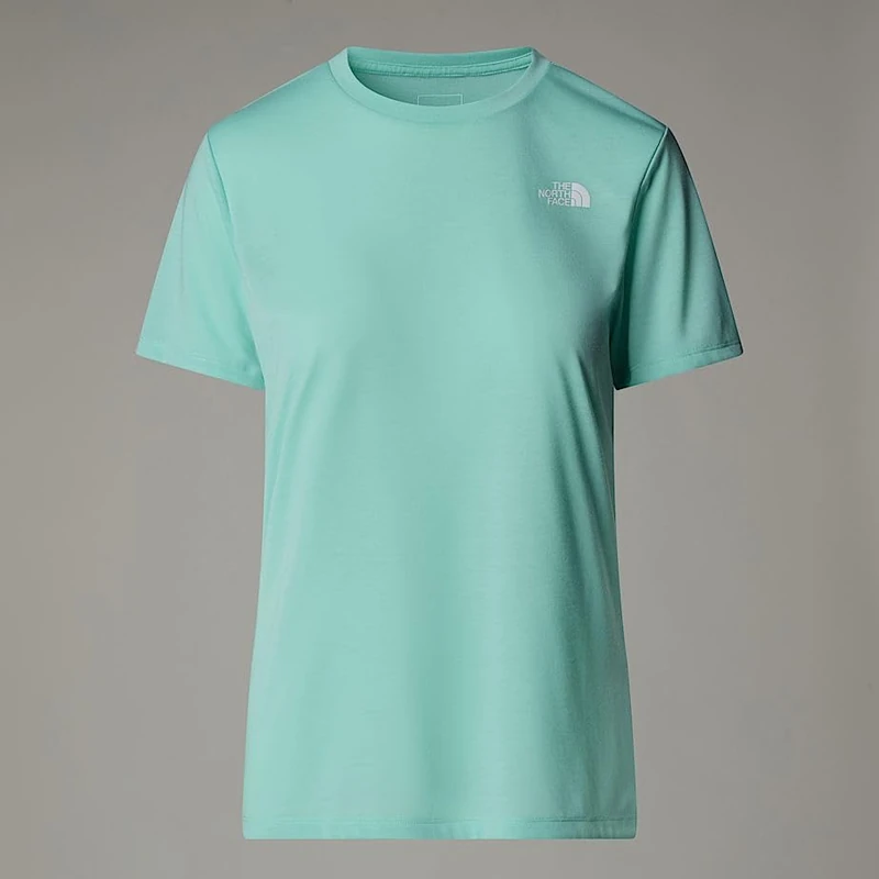 The North Face Women's Foundation S/S Half Dome Graphic T-Shirt, Bright Foam, L