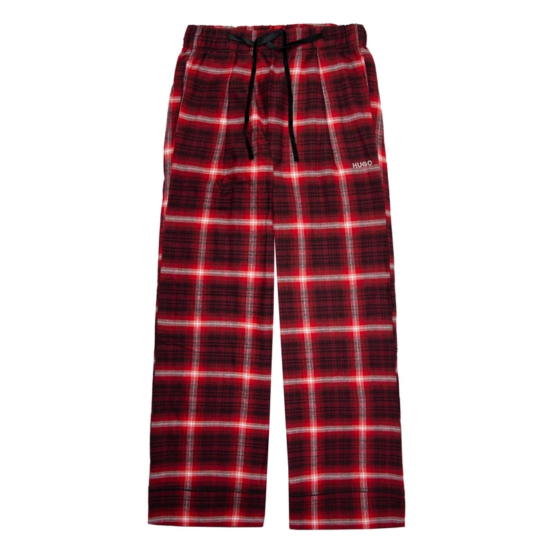 HUGO Women's Pyjama Bottoms, Open Red, S