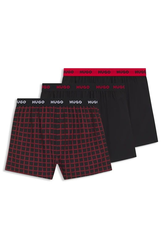 HUGO Men's Boxer Shorts, Open Miscellaneous, XS