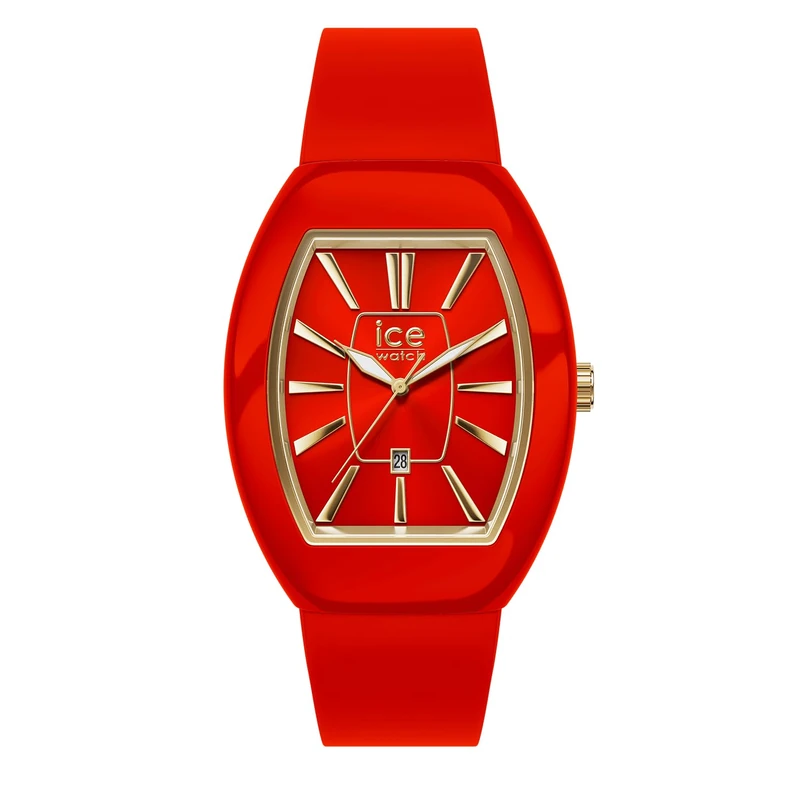 Ice-Watch - ICE boliday Dome Red gold - Women's wristwatch with silicon strap - 024542 (Small)