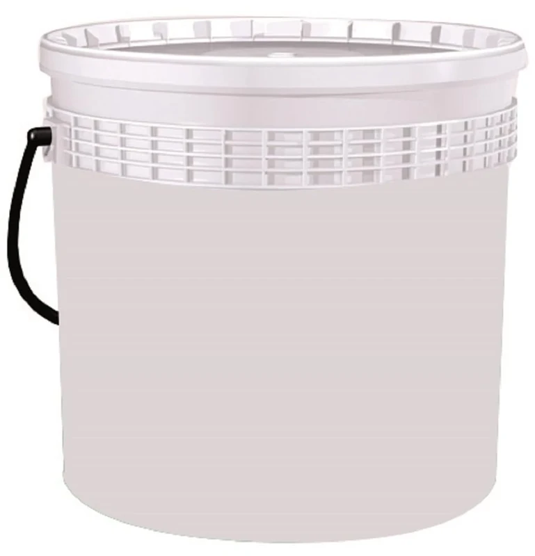 Empty Plastic Paint Bucket Without Lid