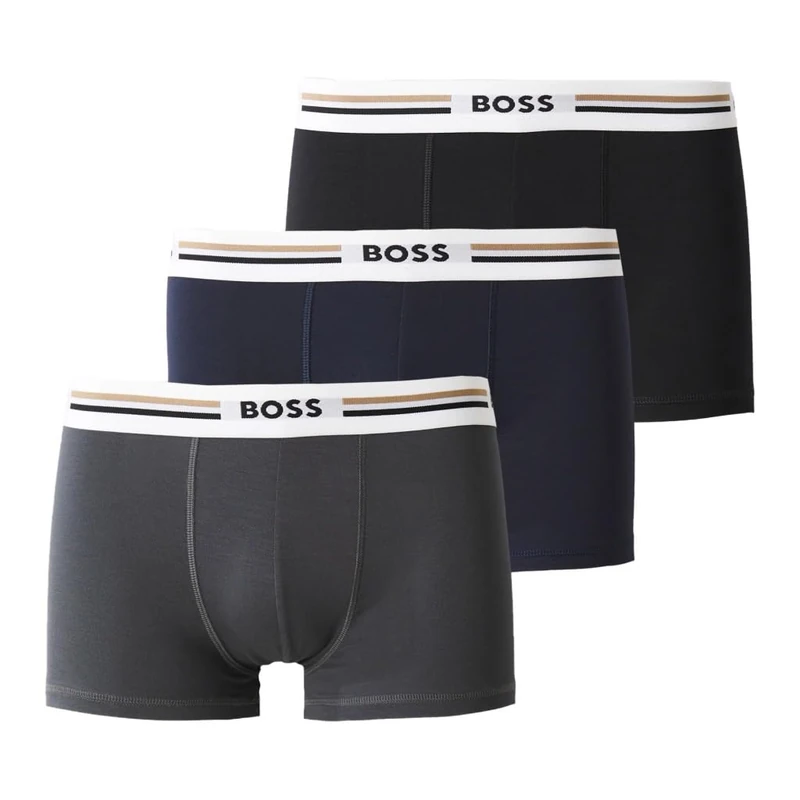 BOSS Men's Trunk 3p Revive 10249667 01, Open Miscellaneous, XL