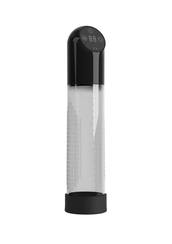 Mister Boner Waterproof Penis Pump Transparent/Black 30 cm