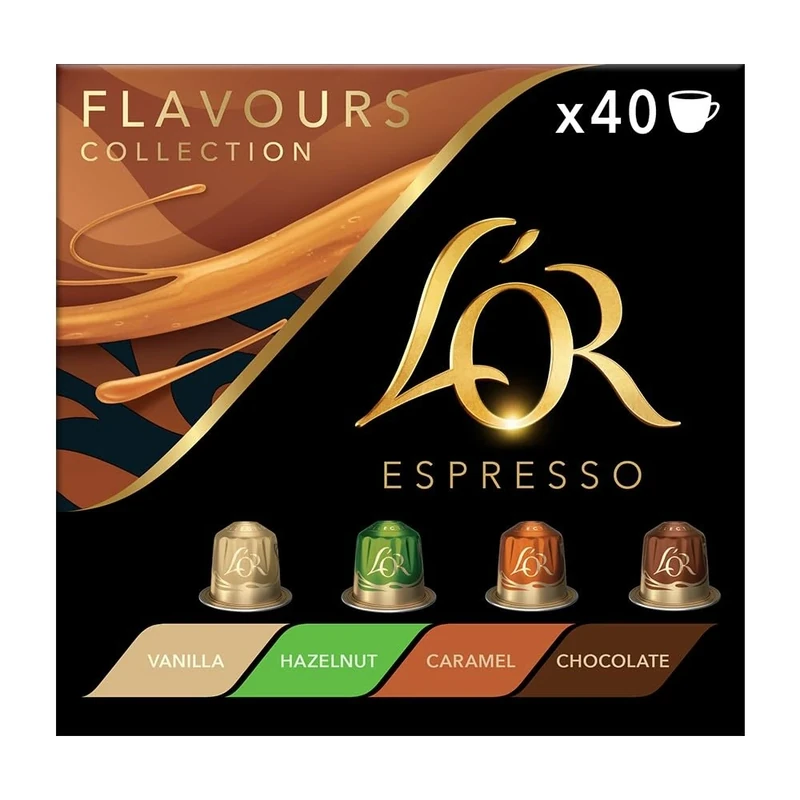 L'OR Espresso Flavours Variety Bundle x40 Nespresso®* Compatible