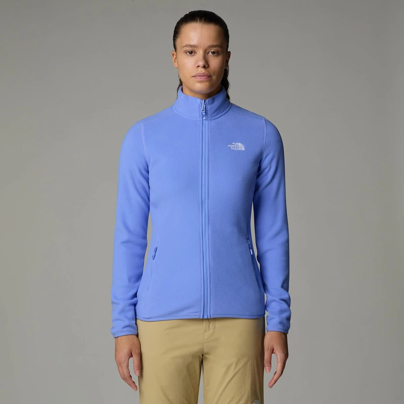 The North Face Women's 100 Glacier Full Zip Jacket, Virtual Blue, S