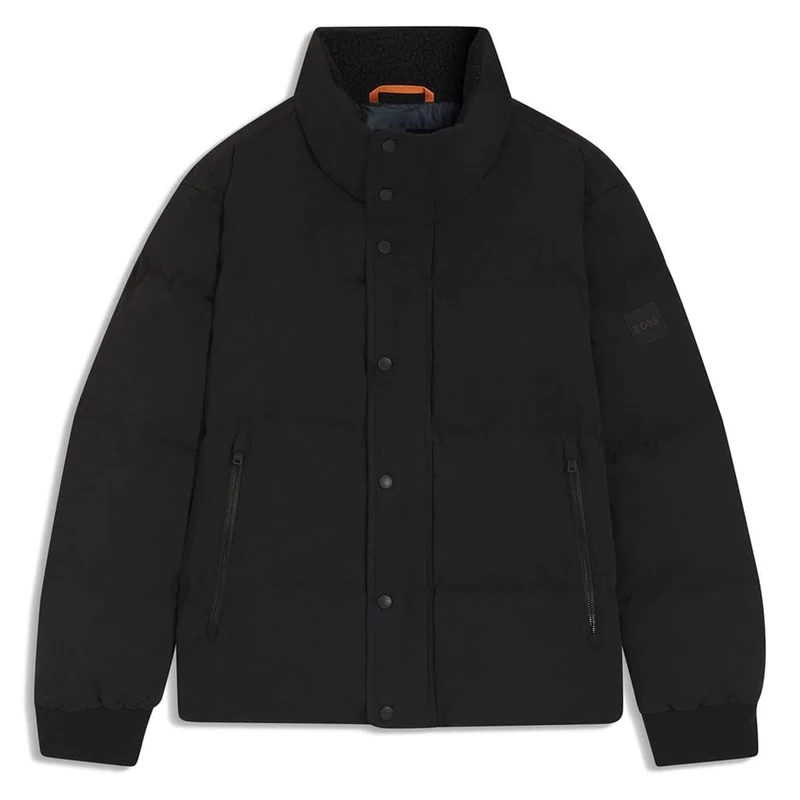 BOSS Ocamp Men's Outerwear Jacket, Black, 44 - Image 1