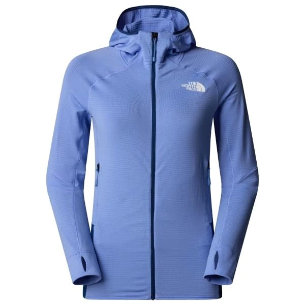 The North Face Women's Bolt Polartec Hooded Jacket, Virtual Blue/Estate Blu, XS