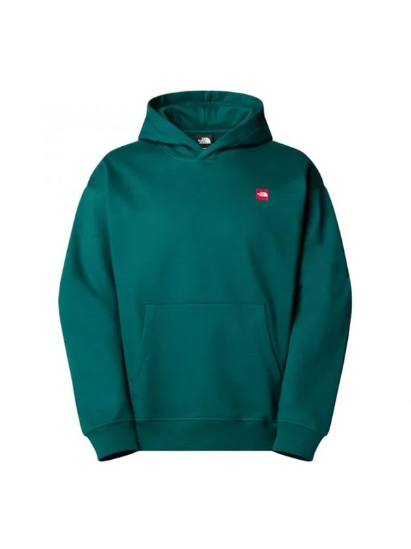 The North Face Unisex Axys Oversized Hooded Sweatshirt, Deep Nori, XL