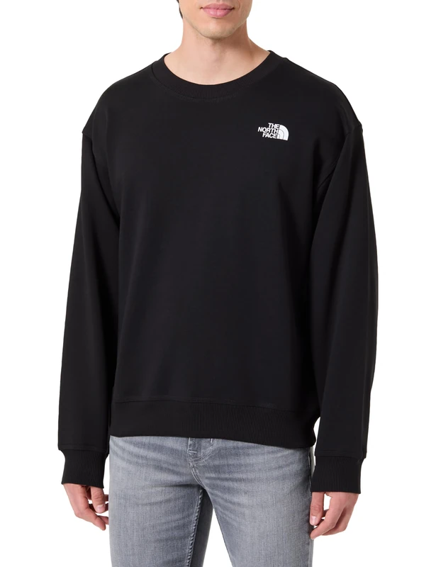 The North Face Unisex Nse Oversized Crew Sweatshirt, Tnf Black, S