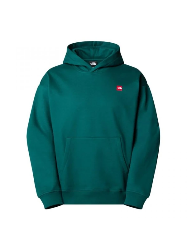 The North Face Unisex Axys Oversized Hooded Sweatshirt, Deep Nori, XXL
