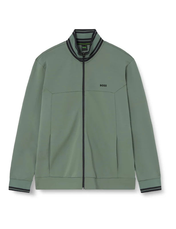 BOSS Men's Fz Zone Sweatshirt, Dark Blue, M