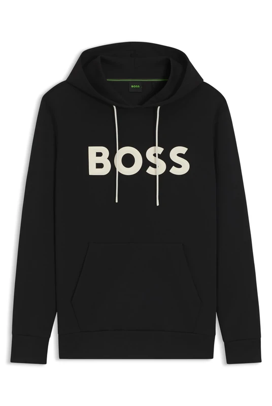 BOSS Mens Soody Zone Hoodie Stretchy Construction Black XS