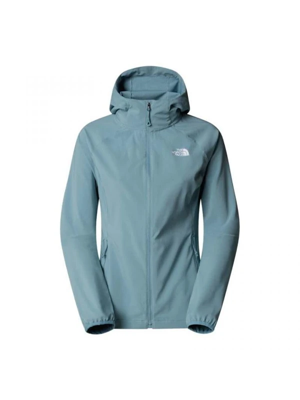 The North Face Women's Nimble Hooded Jacket, Shallow Blue, L
