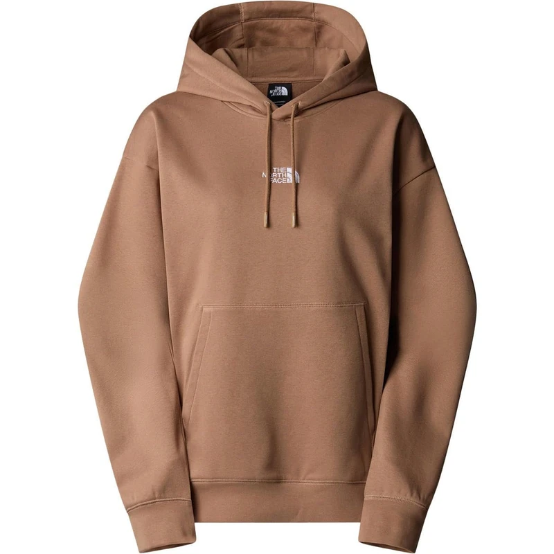 The North Face Women's Essential Oversize Hooded Sweatshirt, Latte, XXL