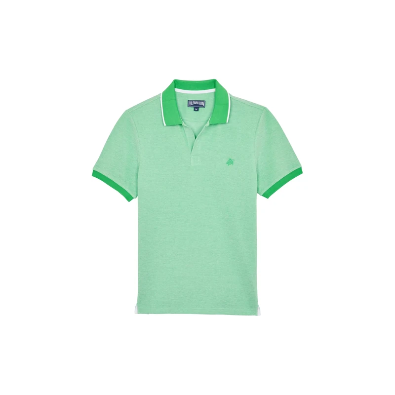 Vilebrequin, Cotton Polo Shirt Solid, M, Laser