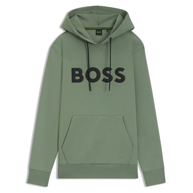 BOSS Men's Soody Zone Sweatshirt, Open Green, XXXL